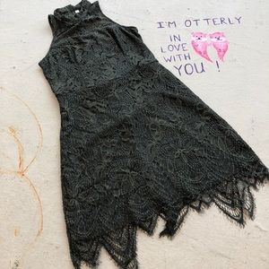 Sexy Green Lace Bodycon Dress